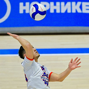 Соревнования по волейболу в зачет 65-й Спартакиады "Норникеля" среди ветеранов спорта